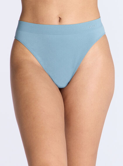 High leg seamfree brazilian knickers