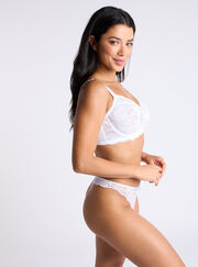 Mollie lace unpadded balconette bra